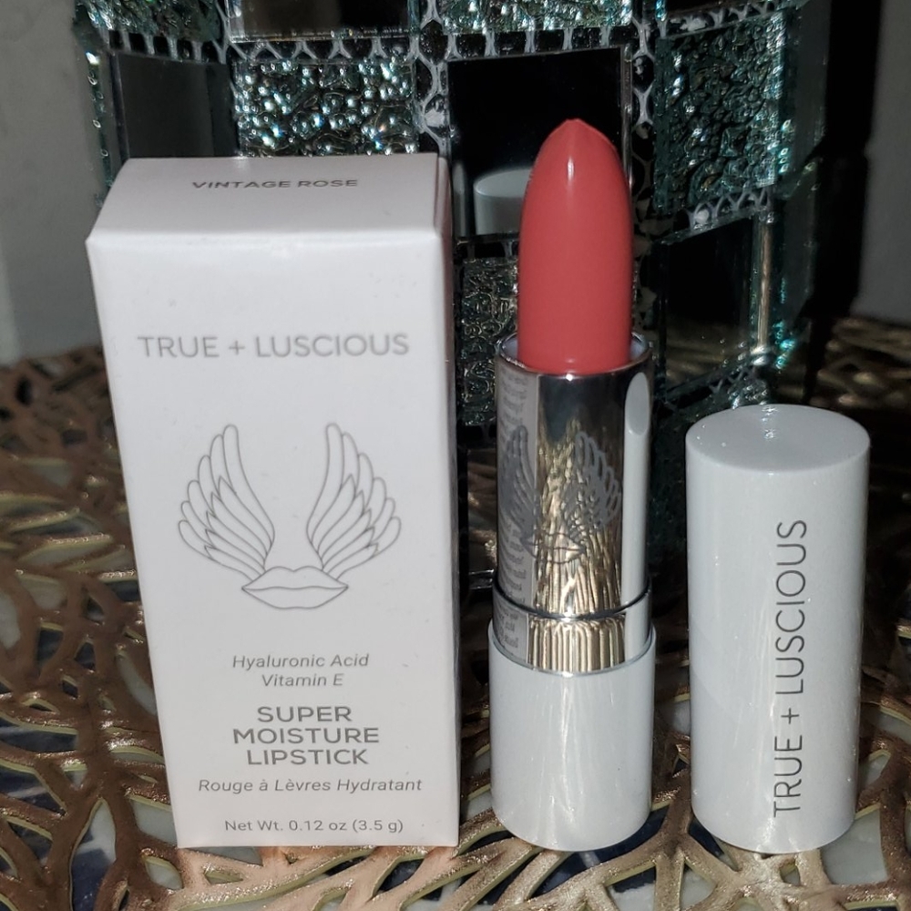 TRUE + LUSCIOUS VINTAGE ROSE LIPSTICK - Picture 3 of 8